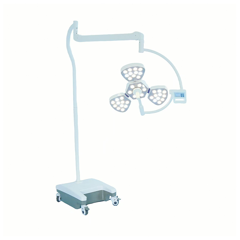 Mobilné stojace chirurgické svetlo Petal 3 LED bez tieňa Mobilné stojace chirurgické svetlo Petal 3 LED bez tieňa