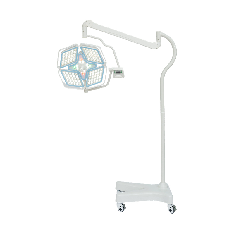 Beztieňová operačná lampa nového typu Mobile Led Petal