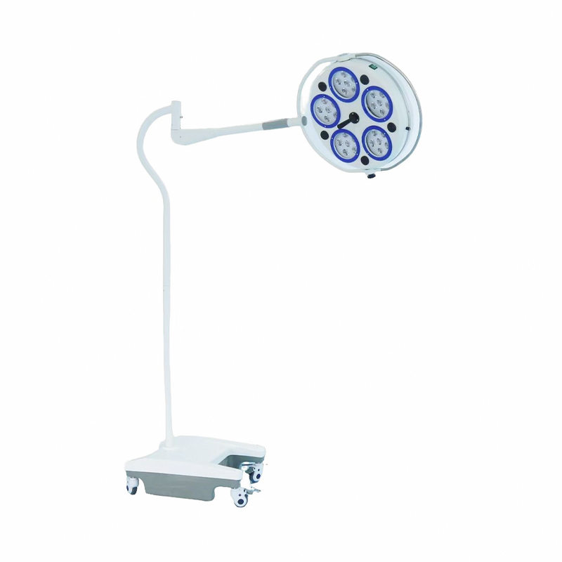Mobilná 5-otvorová LED beztieniková operačná lampa Mobilná 5-otvorová LED beztieniková operačná lampa