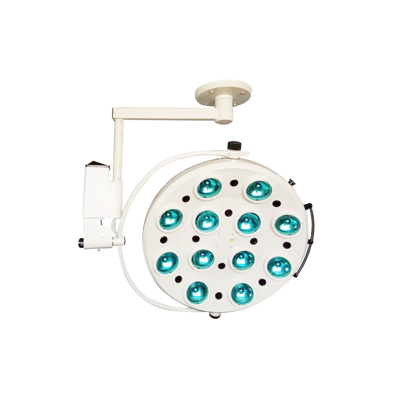 Stropná závesná 12-otvorová halogénová chirurgická lampa bez tieňa